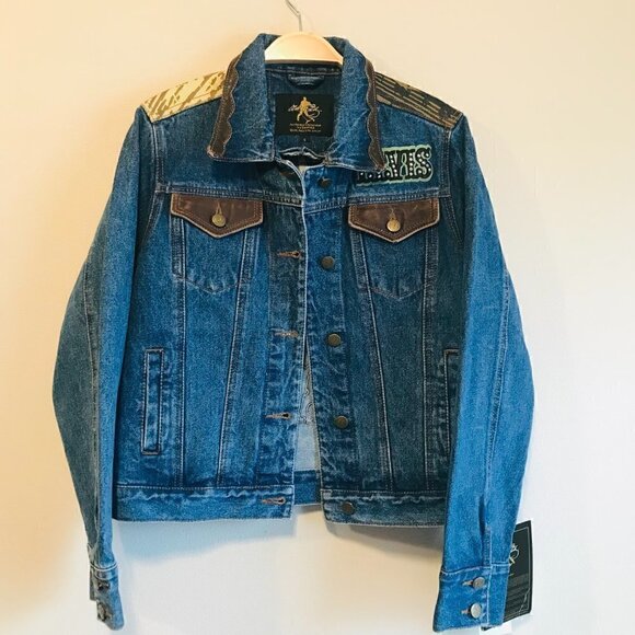 NWT Excelled Authentic Elvis Presley Denim Jean Jacket Size S - Picture 4 of 9